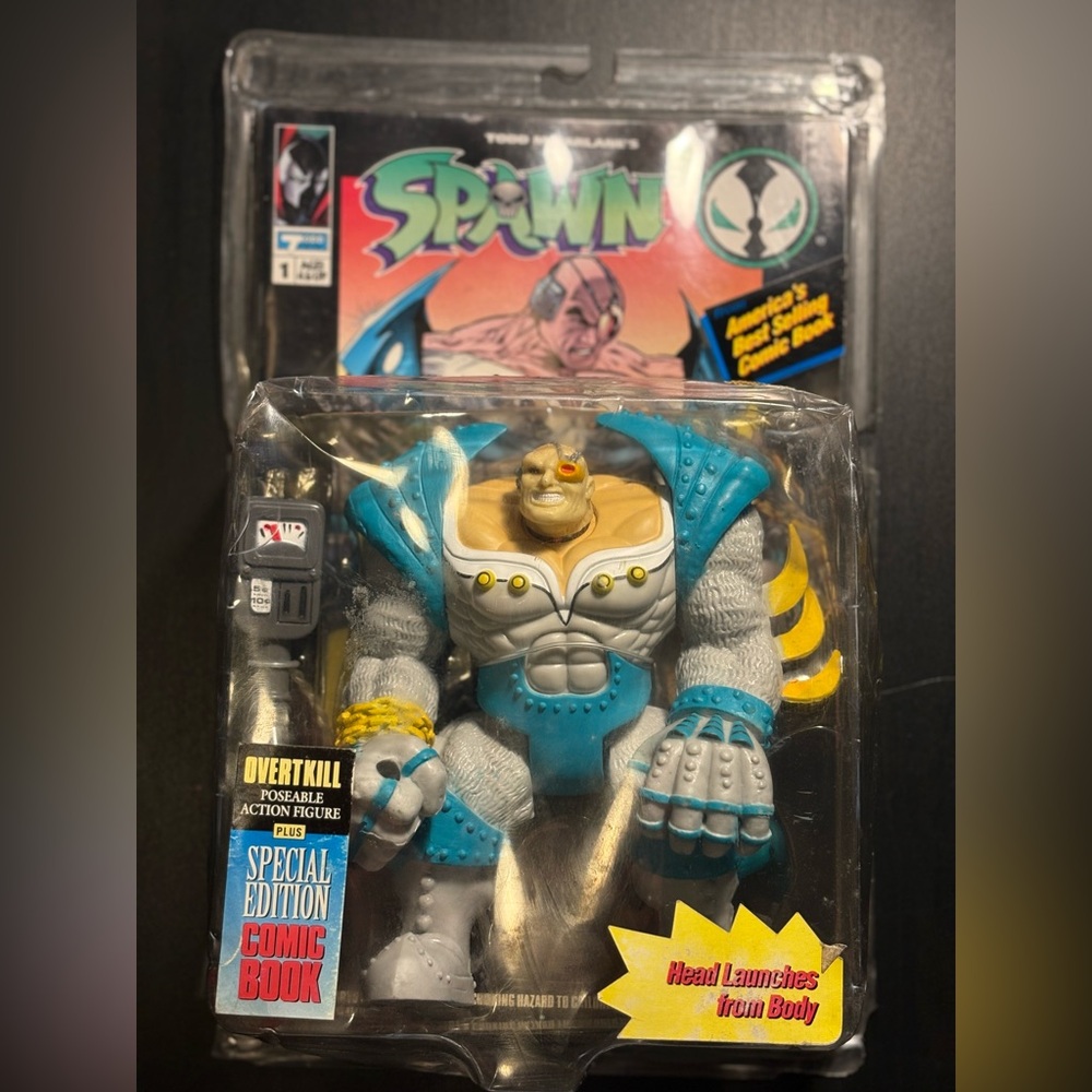 Vintage Spawn “Overkill” action figure 1994